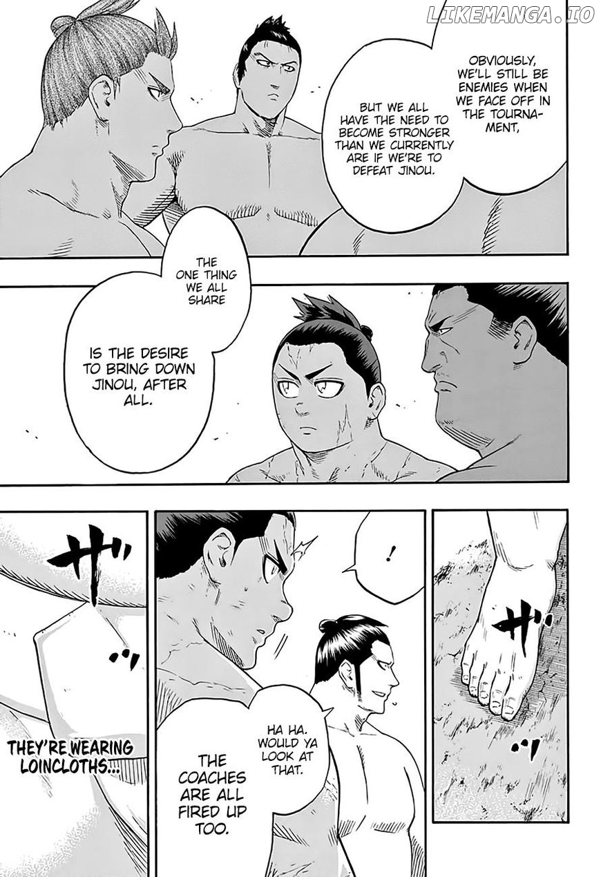 Hinomaru Zumou chapter 175 - page 17