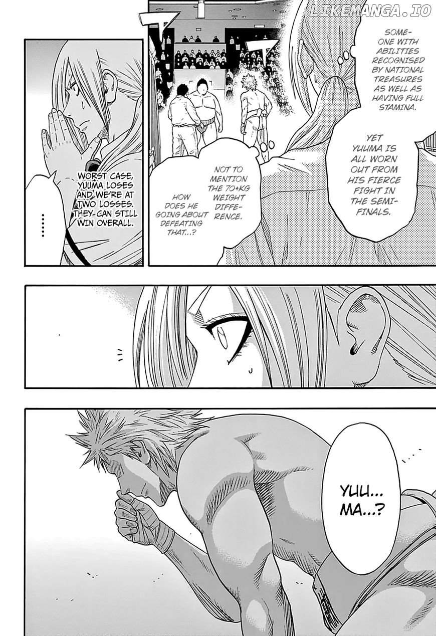 Hinomaru Zumou chapter 140 - page 13