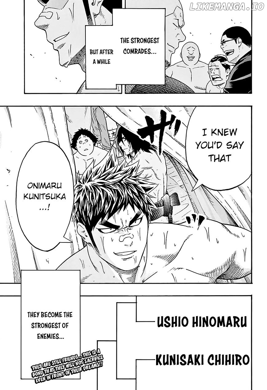 Hinomaru Zumou chapter 68 - page 23