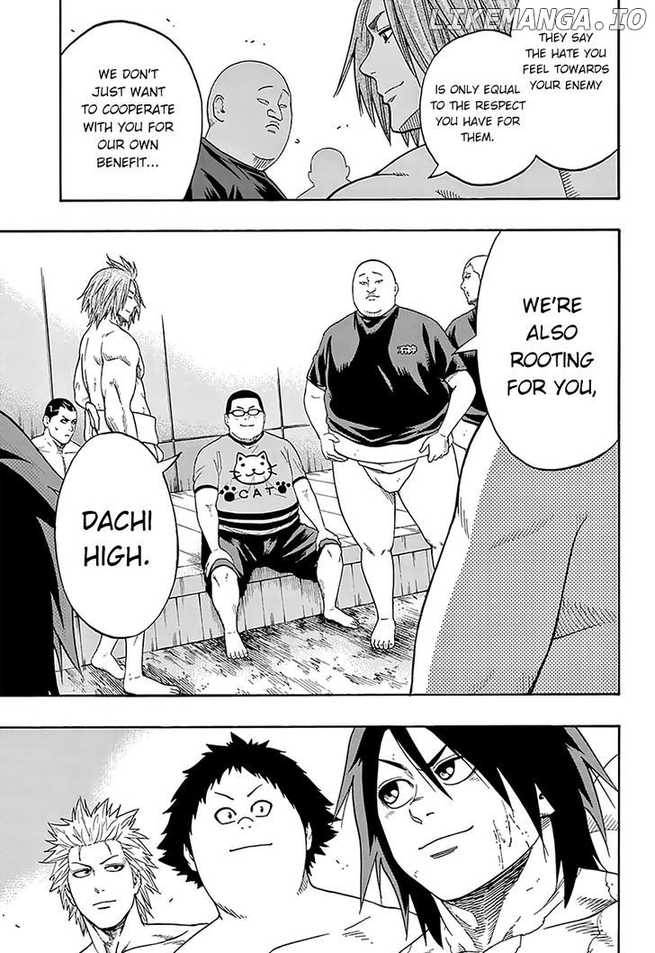 Hinomaru Zumou chapter 109 - page 13