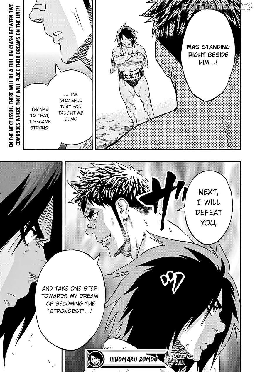 Hinomaru Zumou chapter 69 - page 20