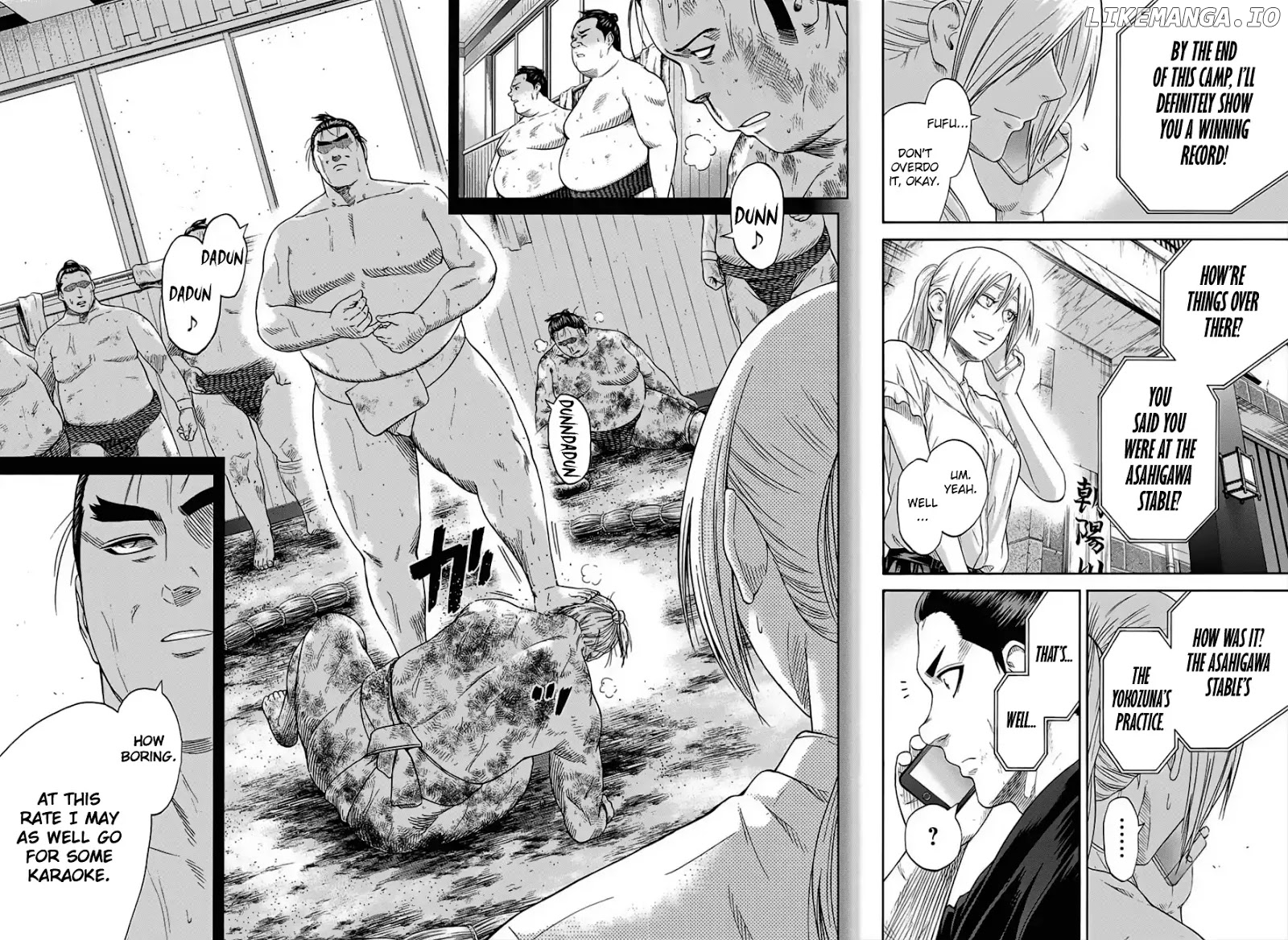 Hinomaru Zumou chapter 178 - page 14