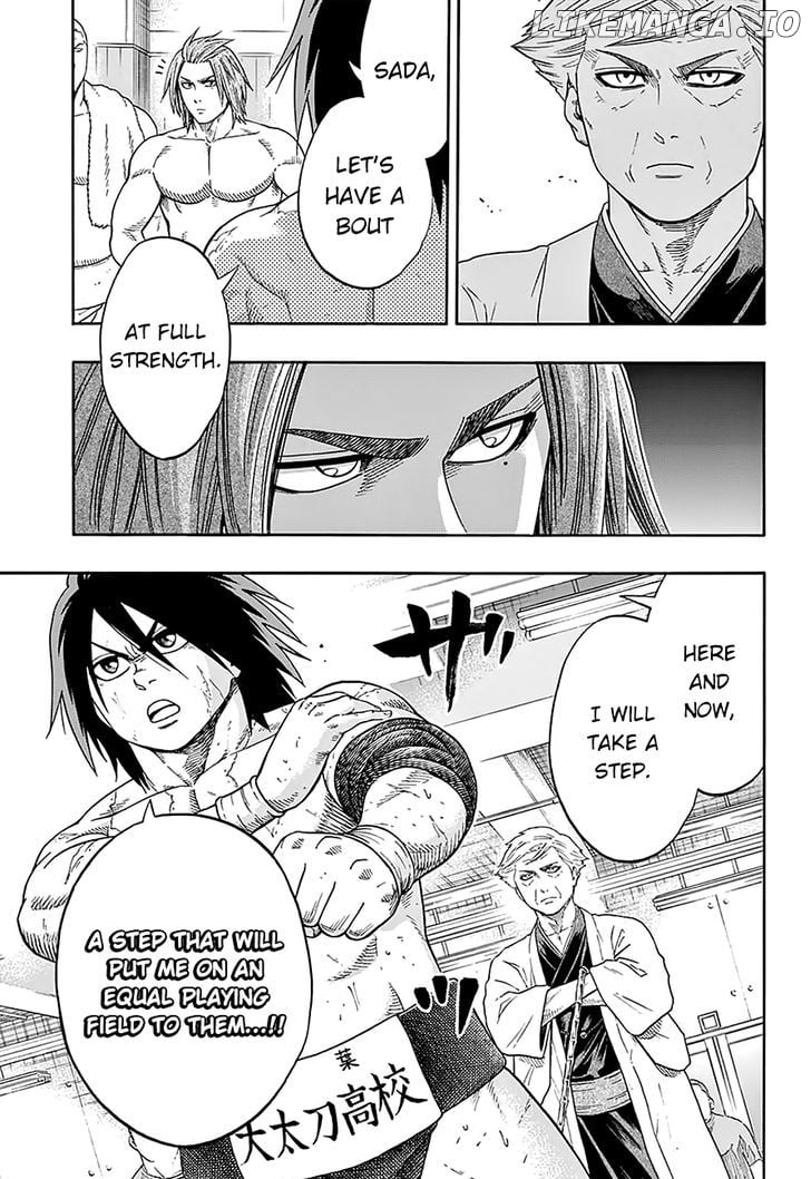 Hinomaru Zumou chapter 110 - page 17