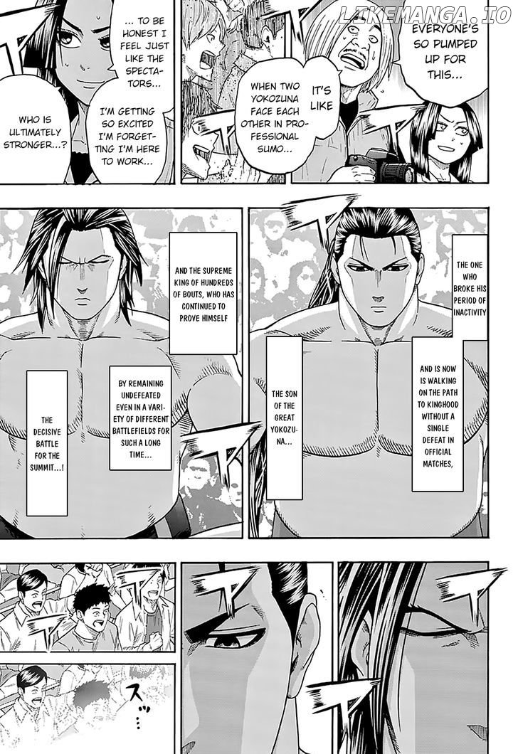 Hinomaru Zumou chapter 110 - page 8