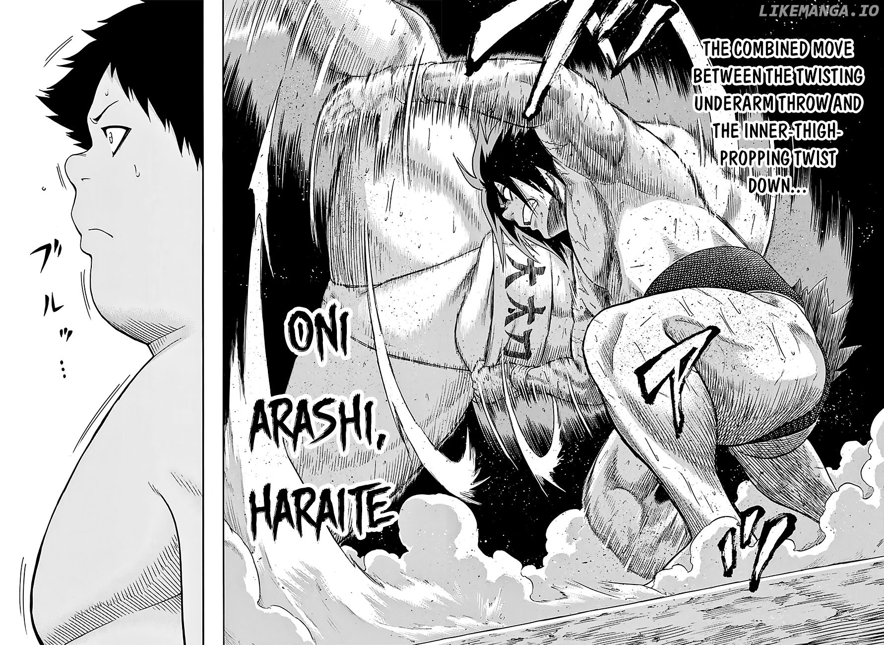 Hinomaru Zumou chapter 70 - page 14