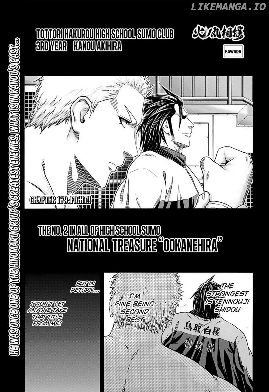 Hinomaru Zumou chapter 179 - page 1