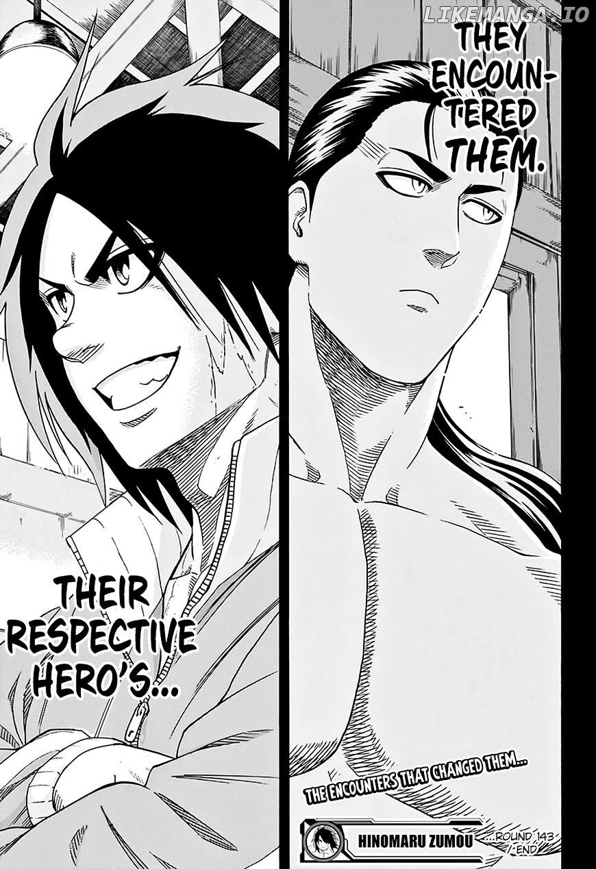 Hinomaru Zumou chapter 143 - page 20