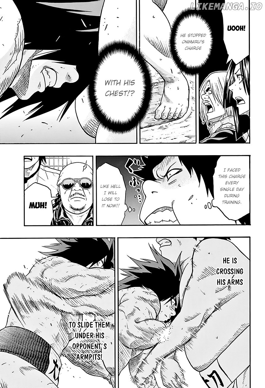 Hinomaru Zumou chapter 71 - page 16