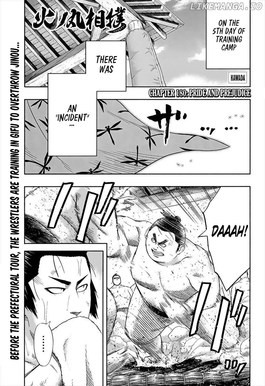 Hinomaru Zumou chapter 180 - page 1