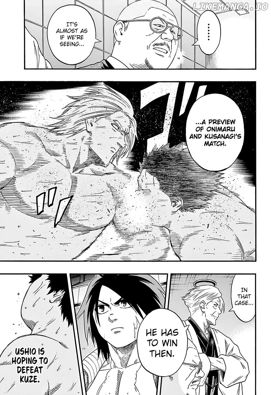 Hinomaru Zumou chapter 144 - page 12