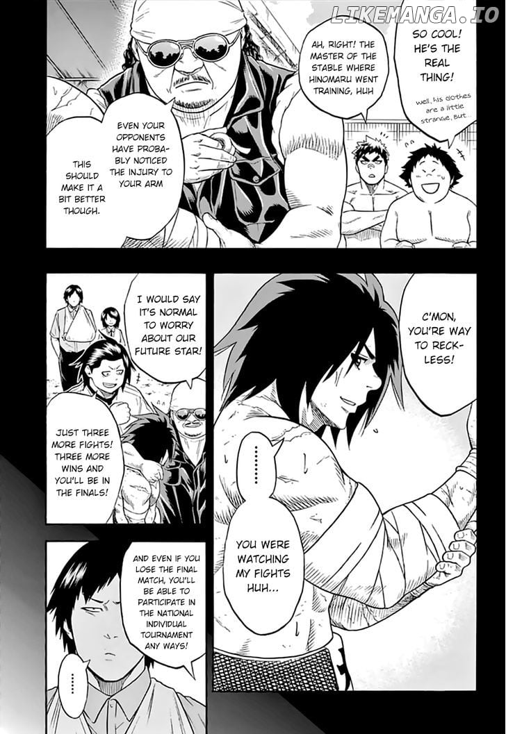 Hinomaru Zumou chapter 74 - page 9