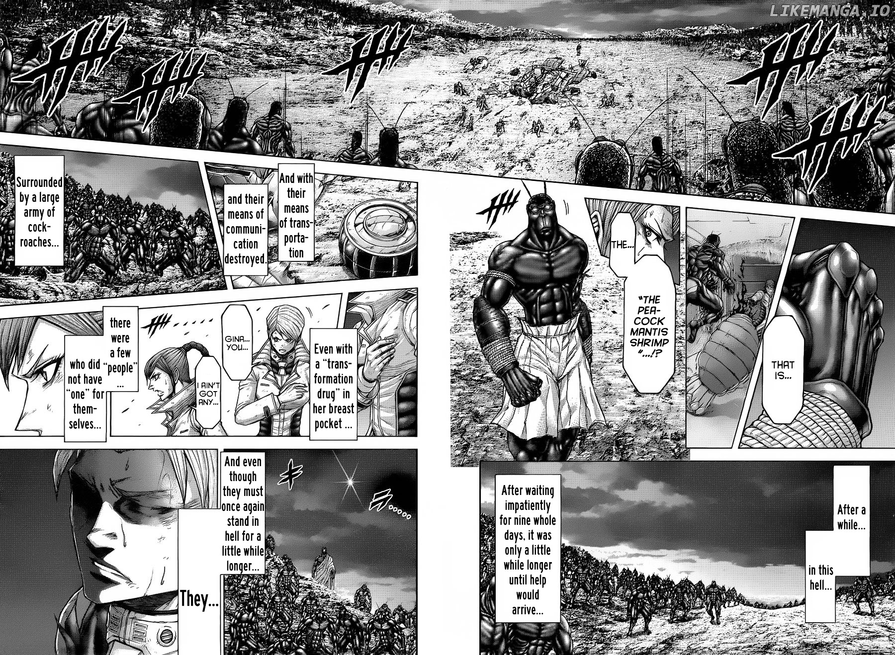 Terra Formars chapter 139 - page 14