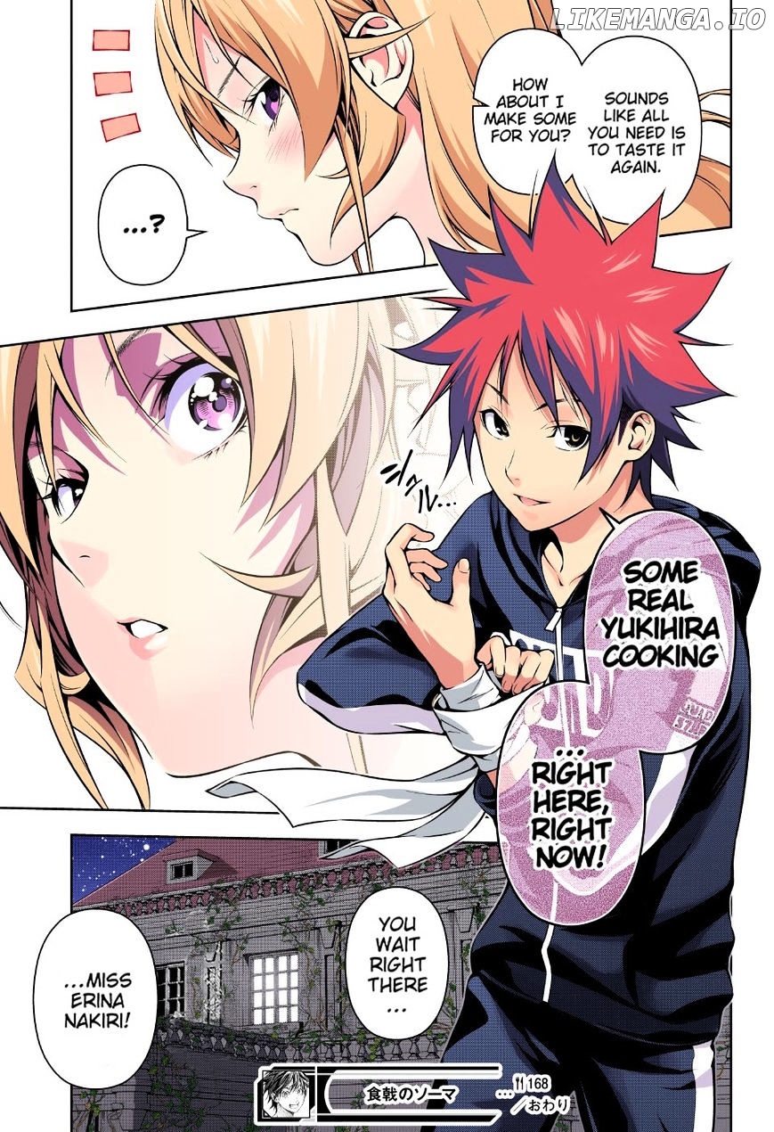 Shokugeki no Soma chapter 168.1 - page 21