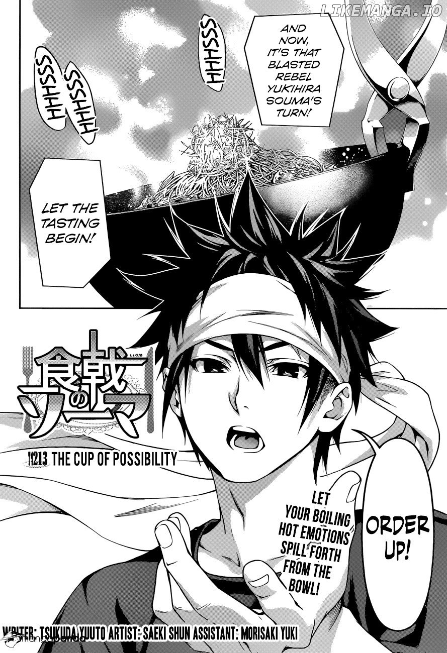 Shokugeki no Soma chapter 213 - page 3