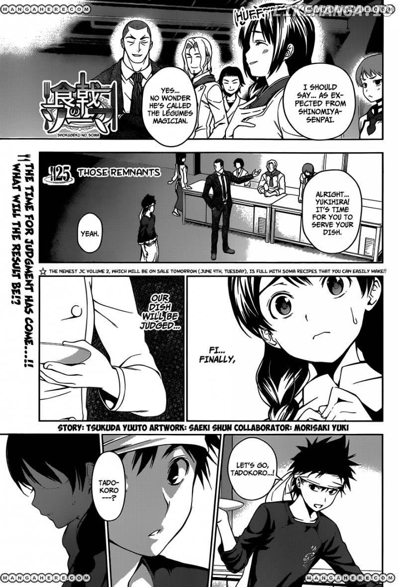 Shokugeki no Soma chapter 25 - page 2