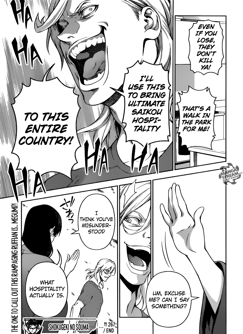 Shokugeki no Soma chapter 267 - page 20