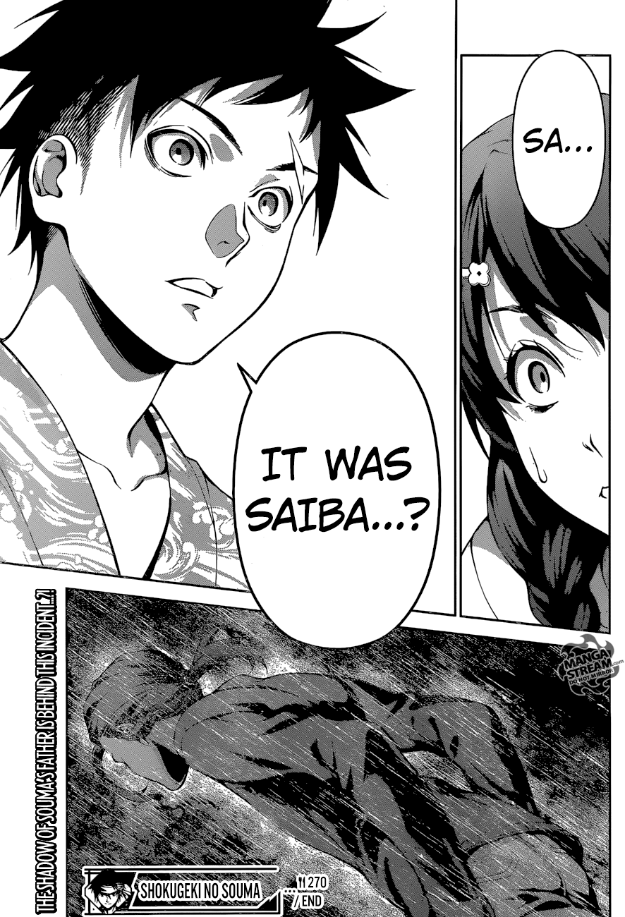 Shokugeki no Soma chapter 270 - page 20