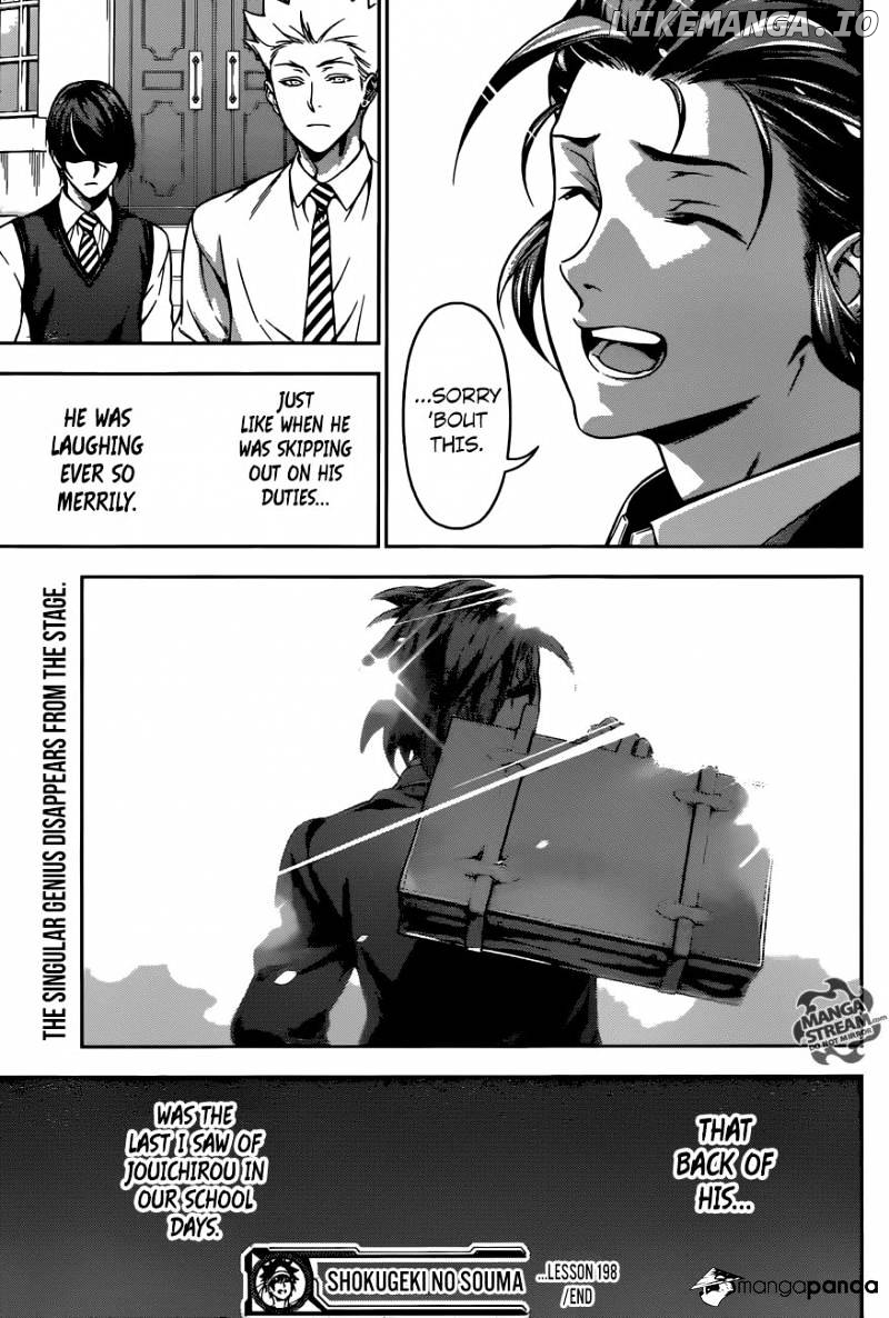 Shokugeki no Soma chapter 198 - page 19