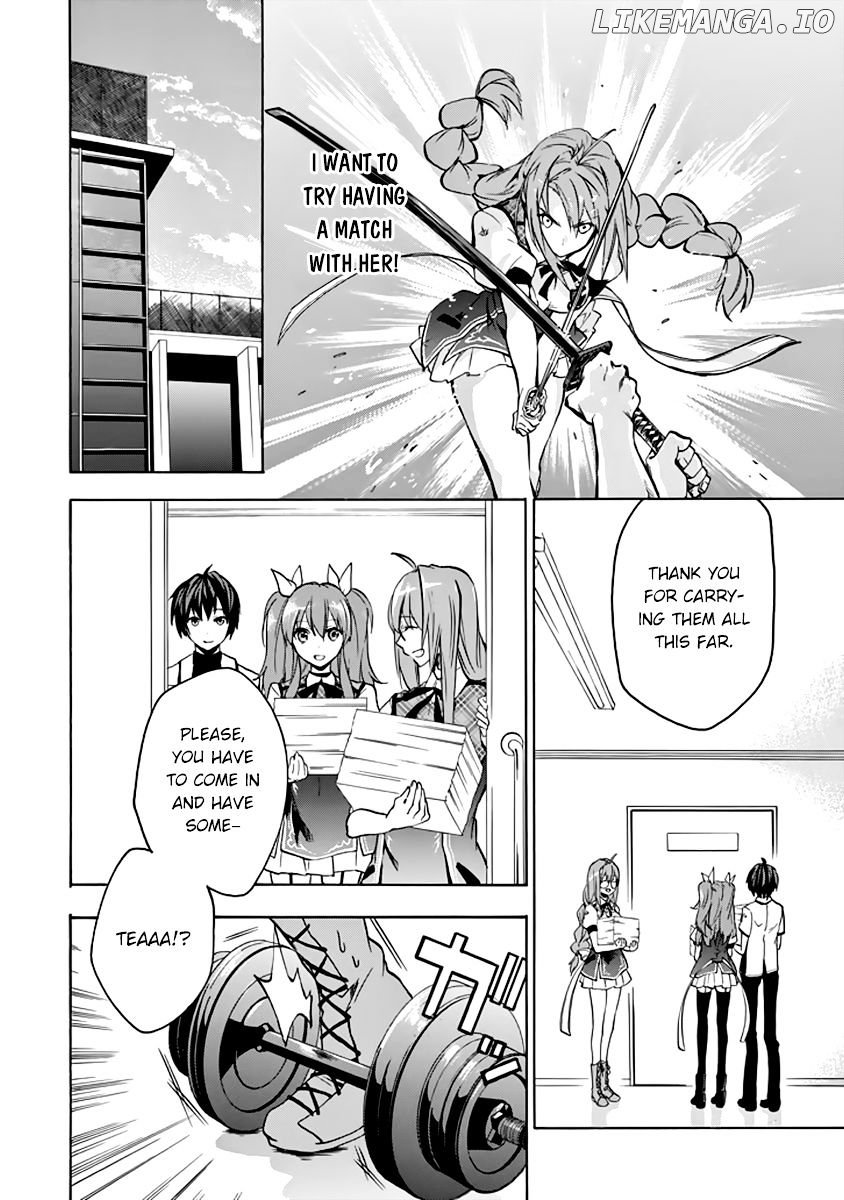 Rakudai Kishi no Eiyuutan chapter 22 - page 37