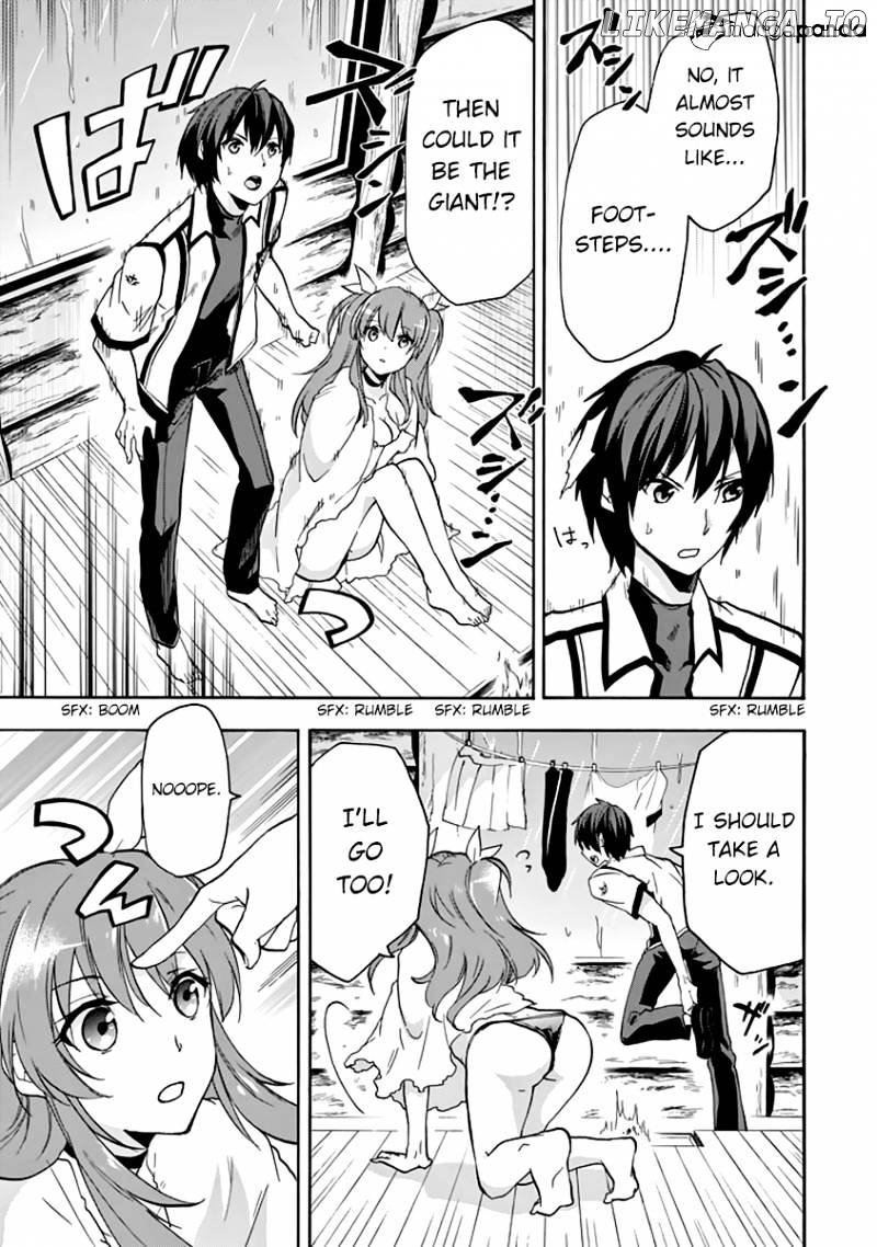 Rakudai Kishi no Eiyuutan chapter 24 - page 22