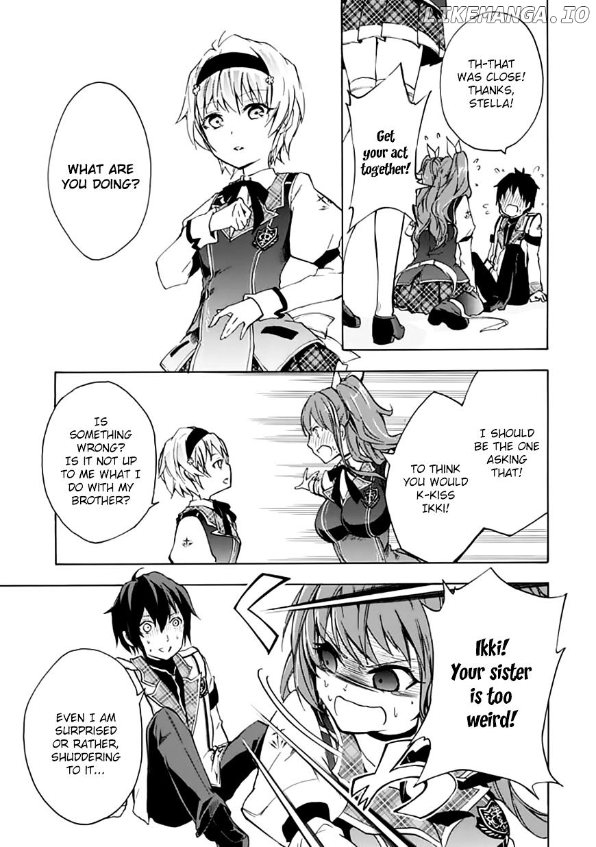 Rakudai Kishi no Eiyuutan chapter 4 - page 8