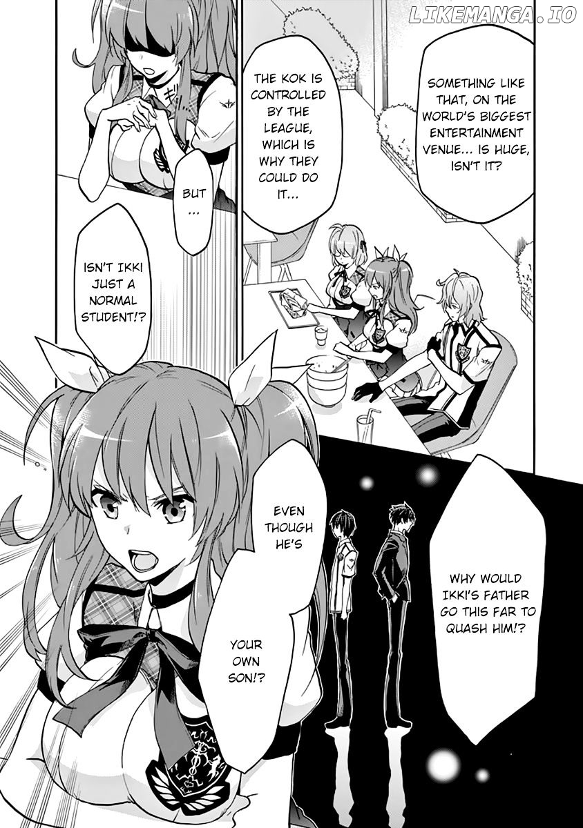 Rakudai Kishi no Eiyuutan chapter 27 - page 22