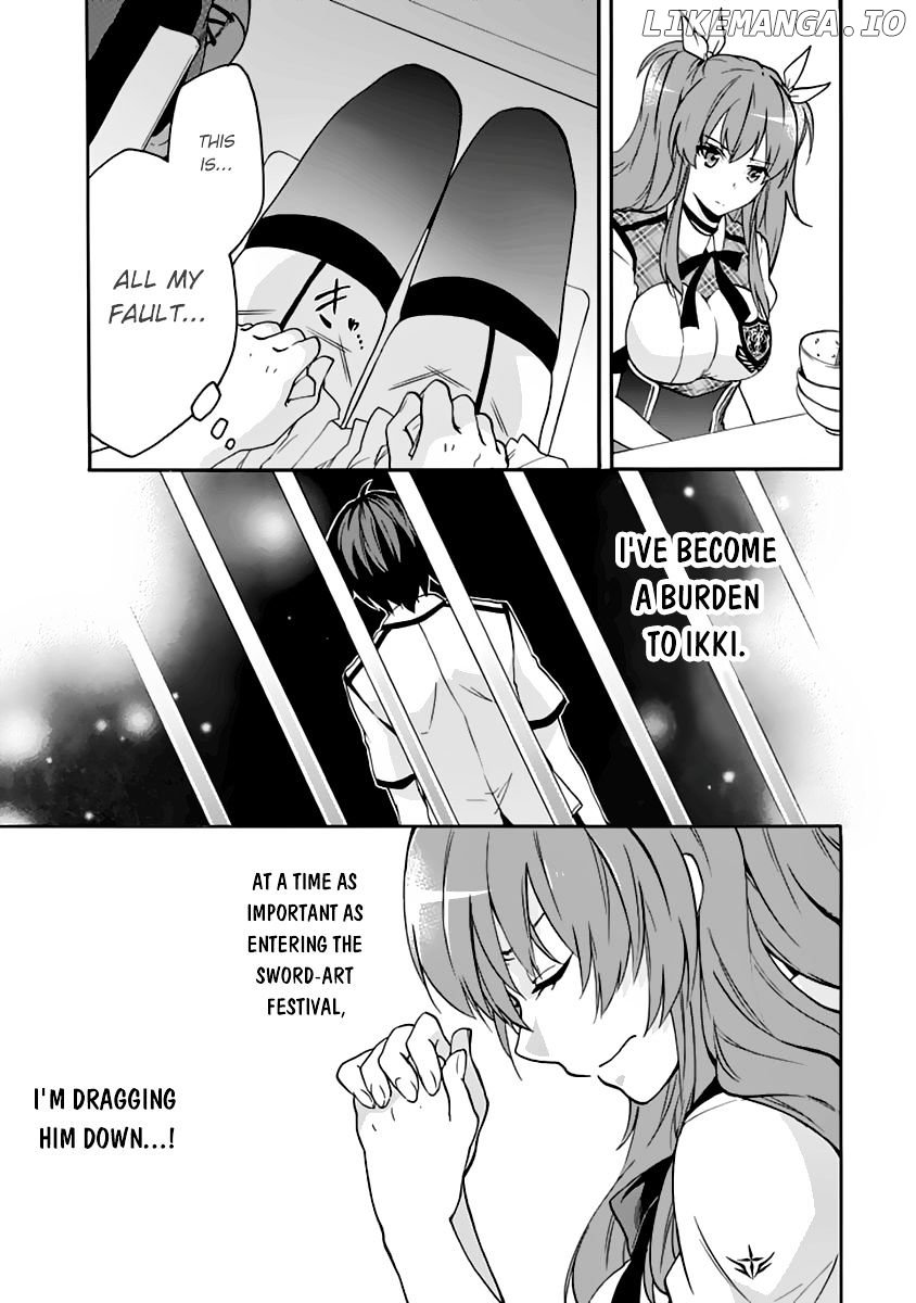 Rakudai Kishi no Eiyuutan chapter 27 - page 30