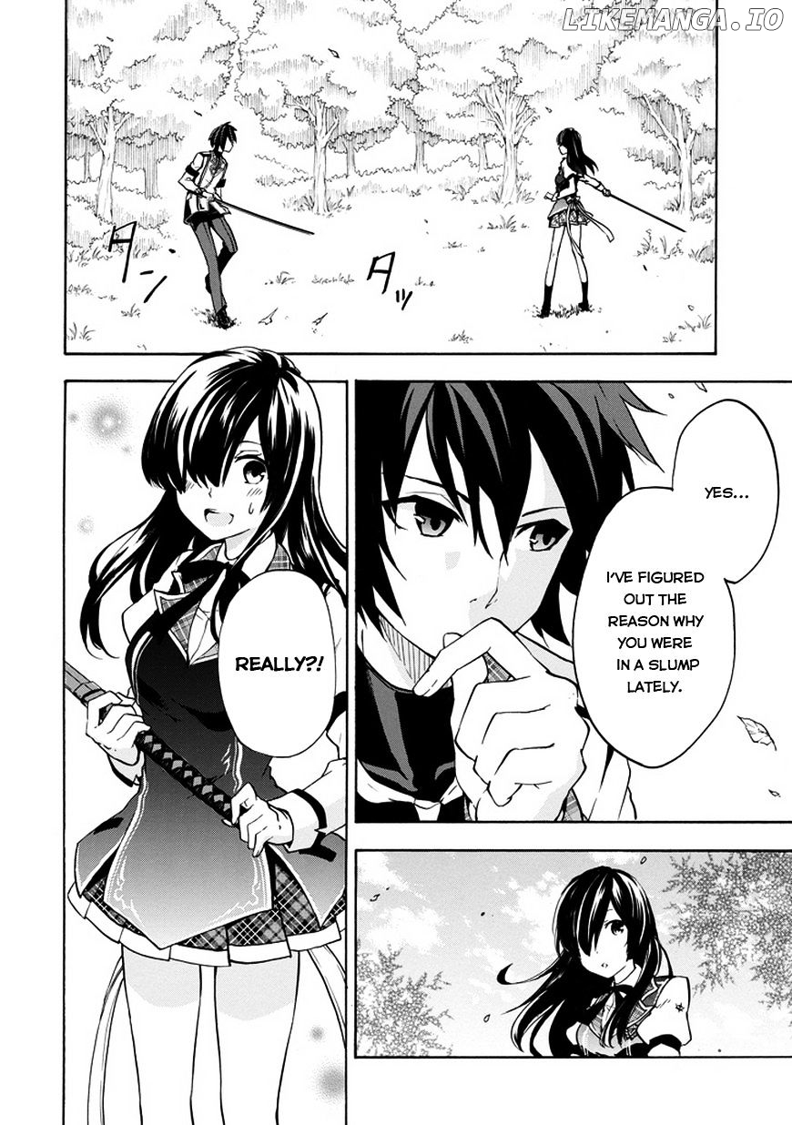 Rakudai Kishi no Eiyuutan chapter 12 - page 34