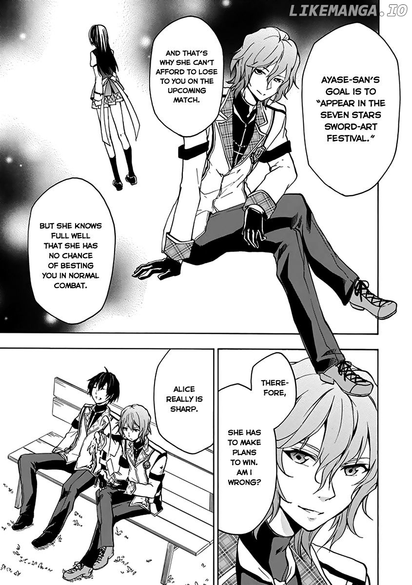 Rakudai Kishi no Eiyuutan chapter 15 - page 34