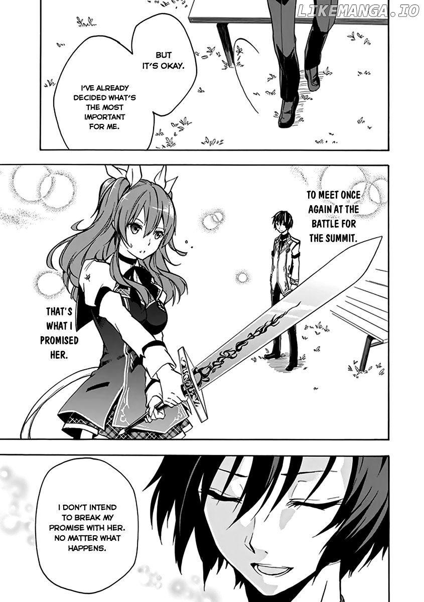 Rakudai Kishi no Eiyuutan chapter 15 - page 38