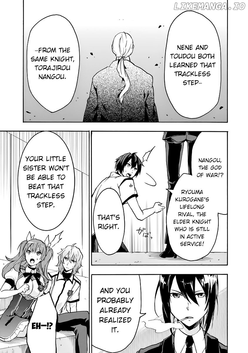 Rakudai Kishi no Eiyuutan chapter 21 - page 43