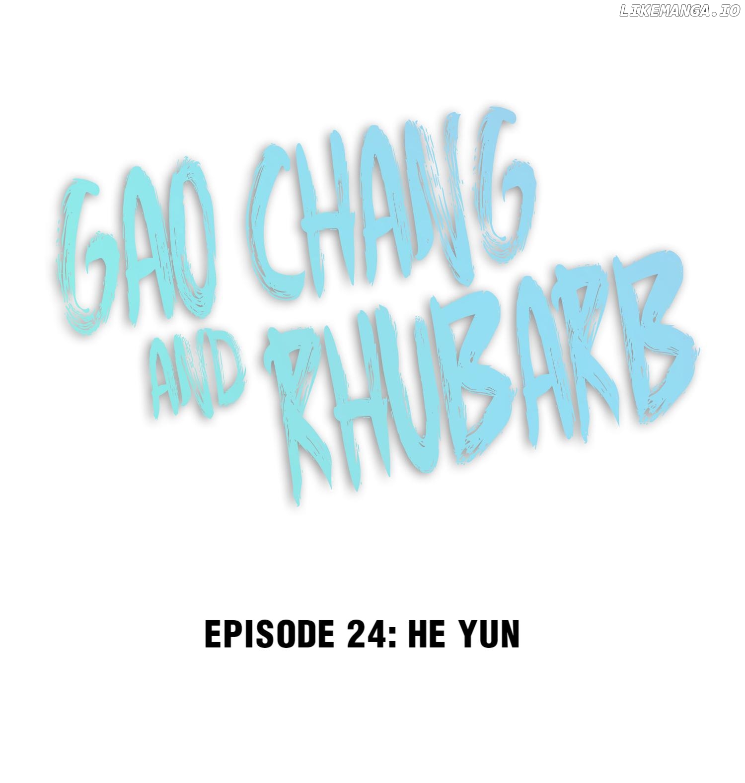 Gao Chang and Rhubarb chapter 24 - page 1