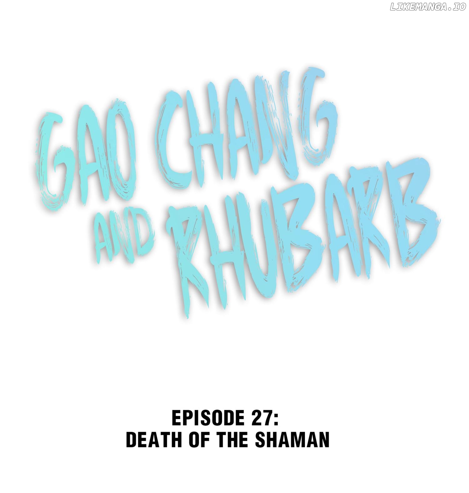 Gao Chang and Rhubarb chapter 27 - page 1