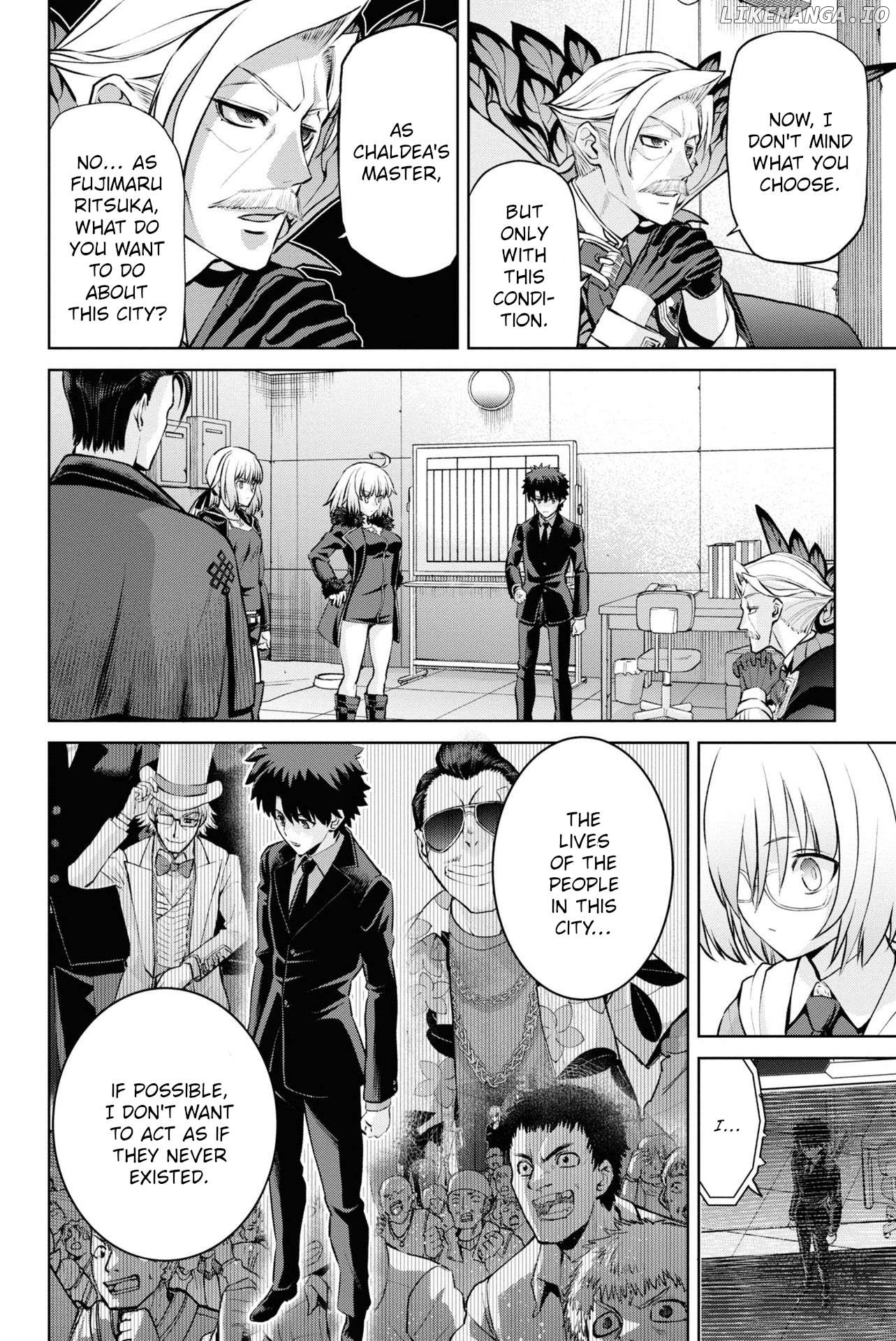 Fate/grand Order: Epic Of Remnant - Pseudo-Singularity I: Quarantined Territory Of Malice, Shinjuku - Shinjuku Phantom Incident Chapter 20.2 - page 4