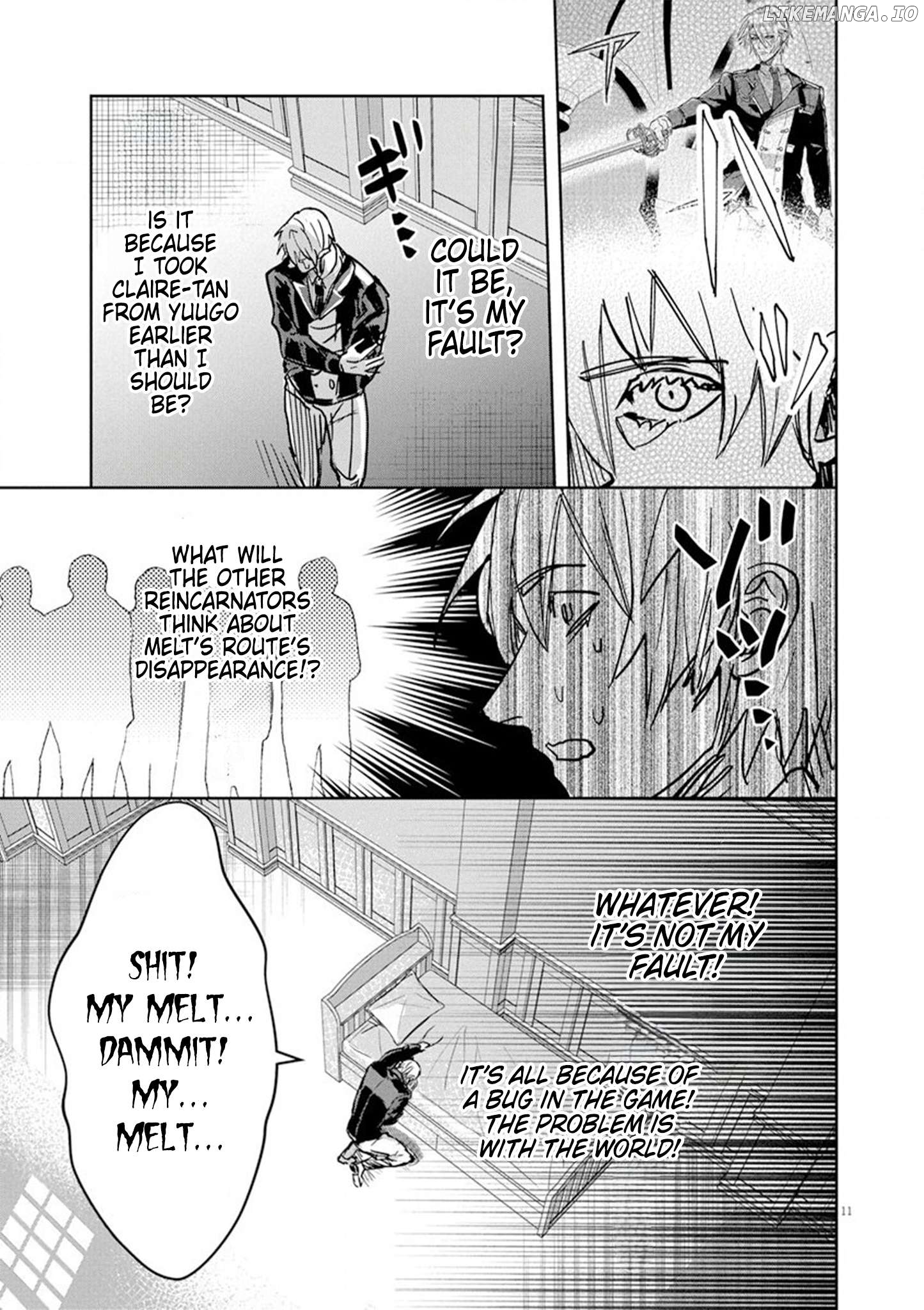 Nichiasa Suki No Otaku Ga Akuyaku Seito Ni Tenseishita Kekka, Hametsu Flag Ga Houkaishiteiku Ken Ni Tsuite Chapter 7 - page 11