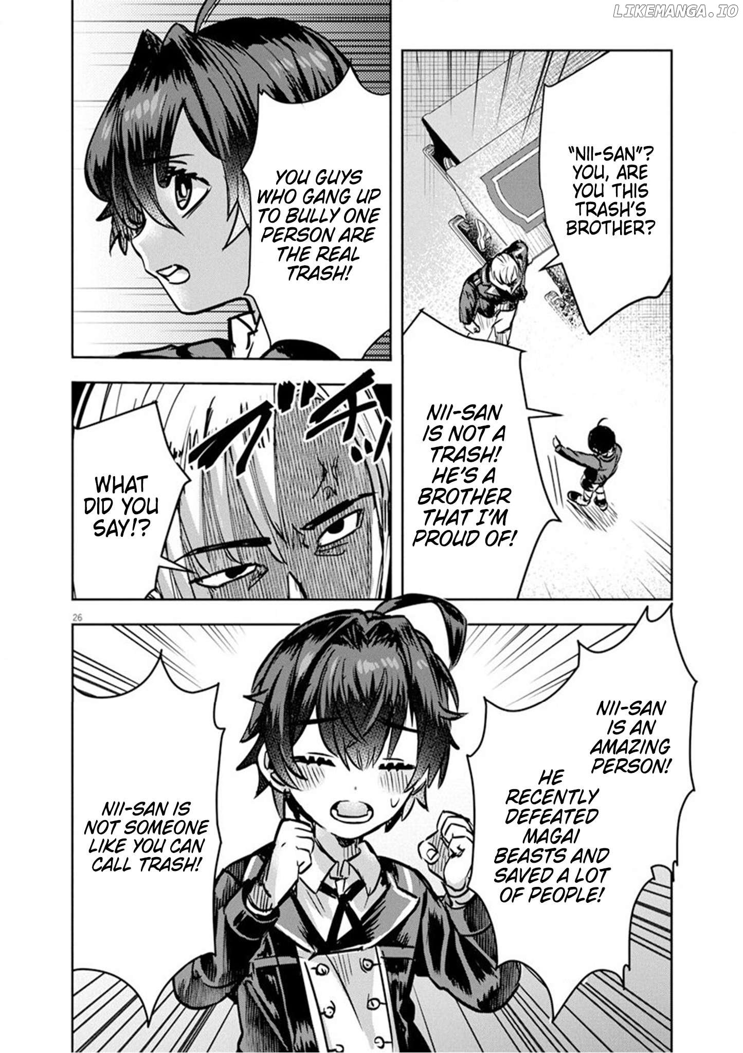 Nichiasa Suki No Otaku Ga Akuyaku Seito Ni Tenseishita Kekka, Hametsu Flag Ga Houkaishiteiku Ken Ni Tsuite Chapter 7 - page 26