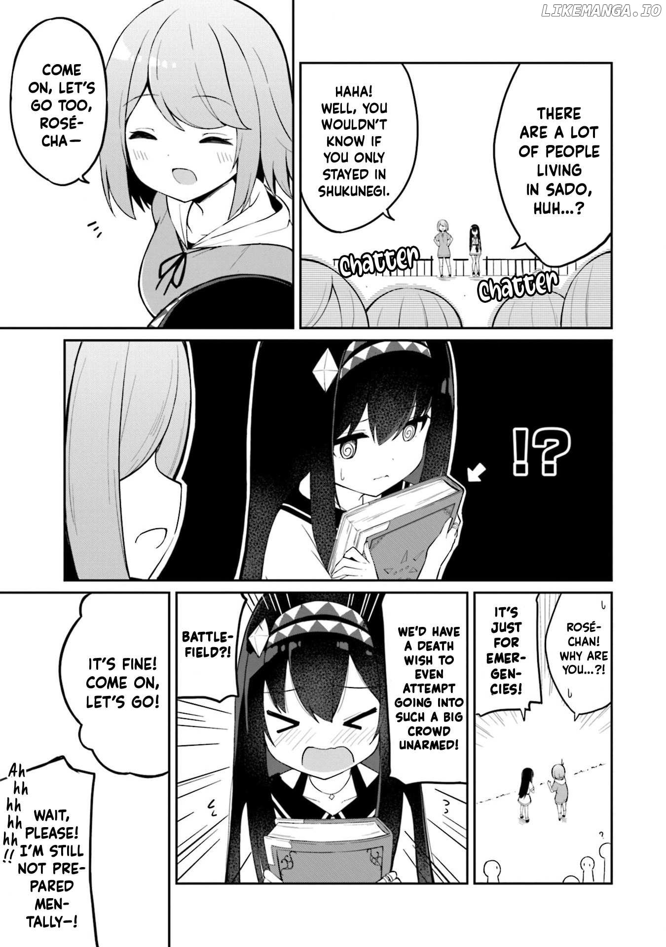 Mahoutsukai Rose No Sado Life Chapter 4 - page 12