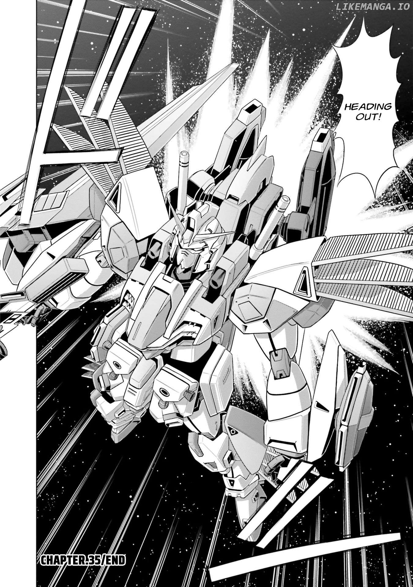 Mobile Suit Gundam F90 FF Chapter 35 - page 34