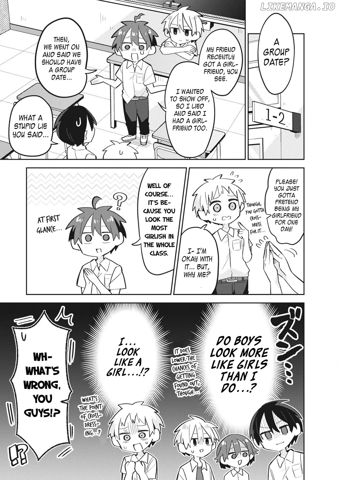 Puberty, an All Boys School!? and Nakano-kun Chapter 9 - page 4