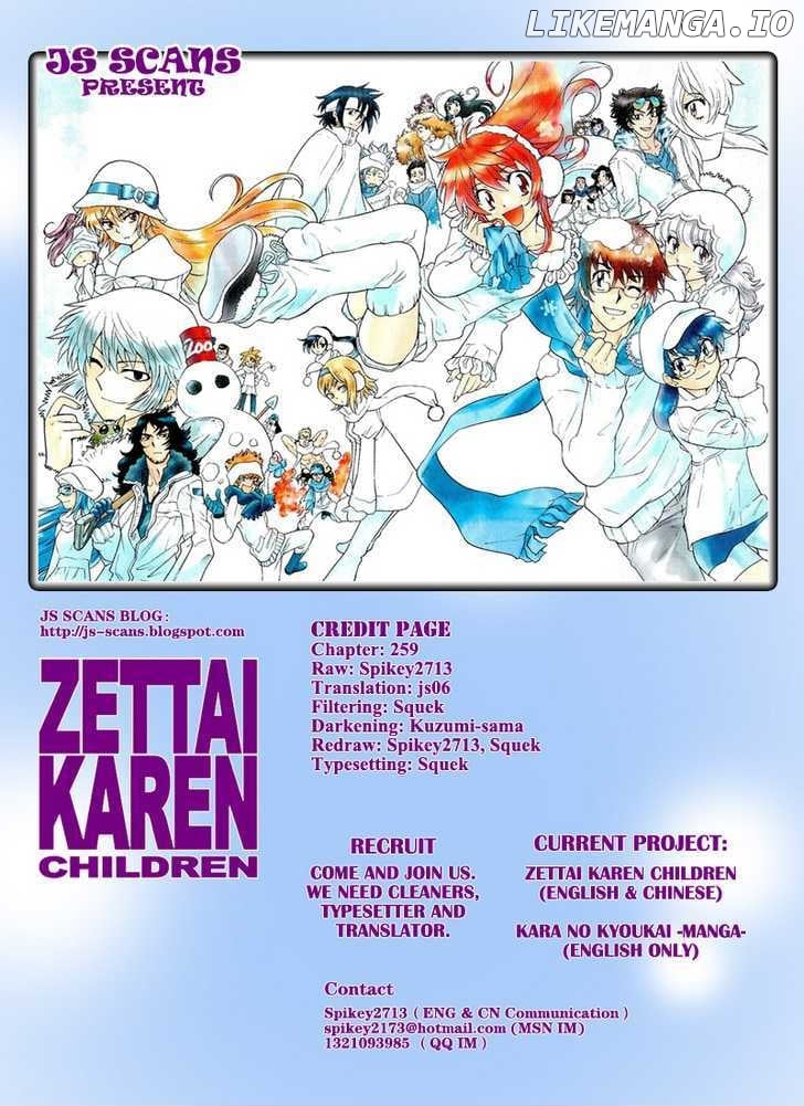 Zettai Karen Children Chapter 263 - page 19