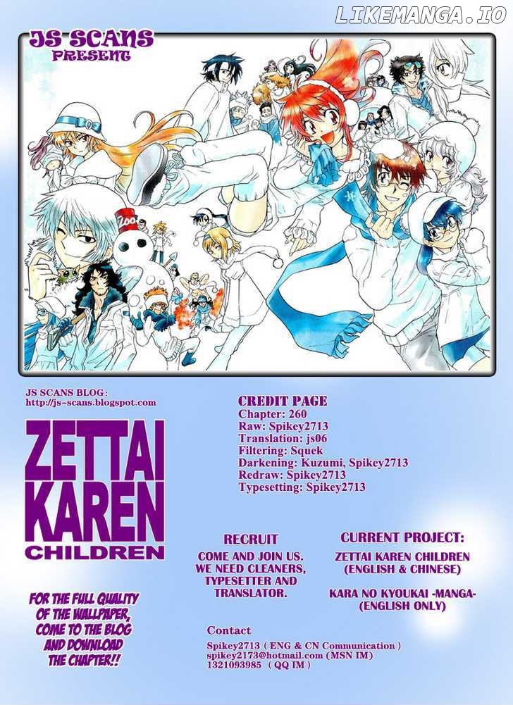 Zettai Karen Children Chapter 264 - page 21