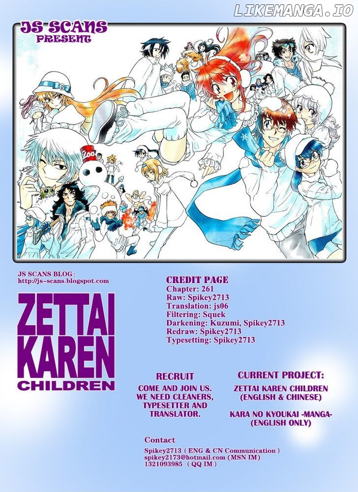 Zettai Karen Children Chapter 265 - page 18