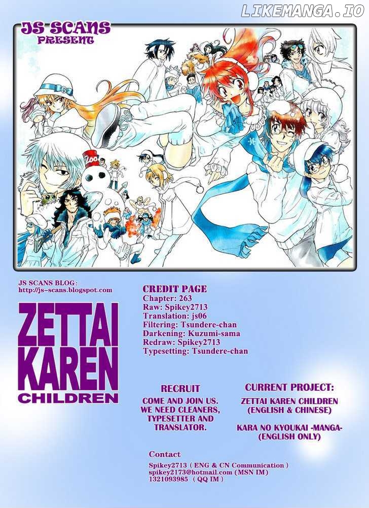 Zettai Karen Children Chapter 267 - page 17