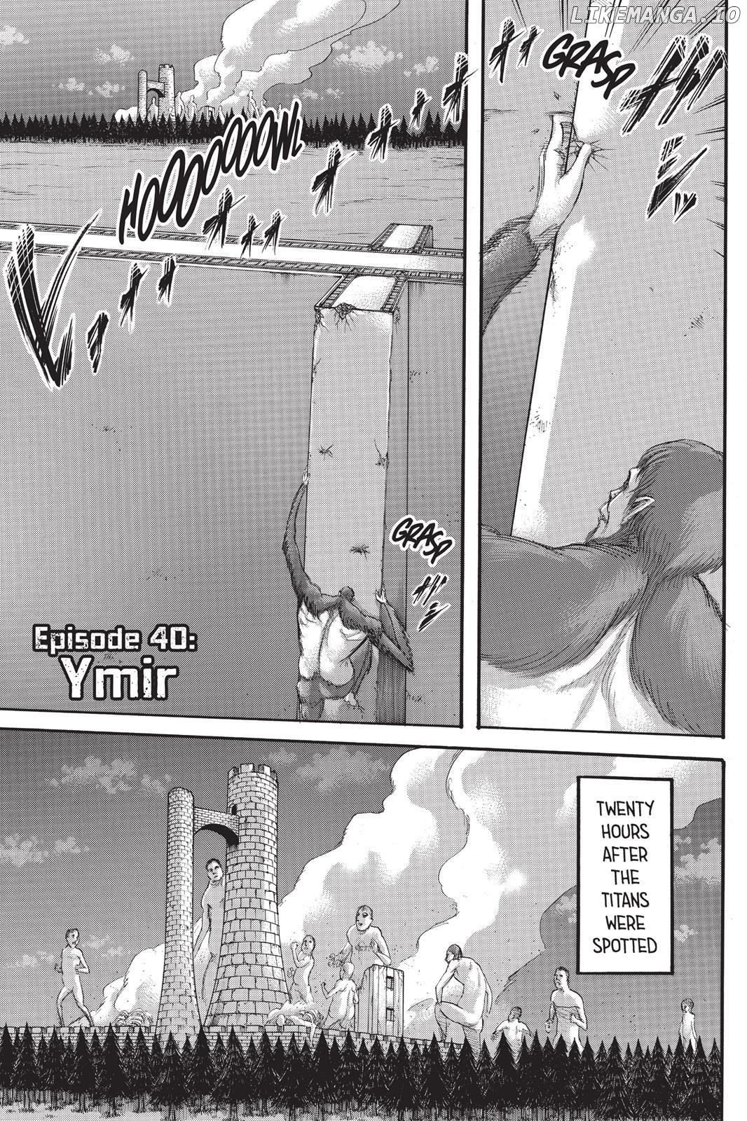 Attack on Titan Chapter 40 - page 1