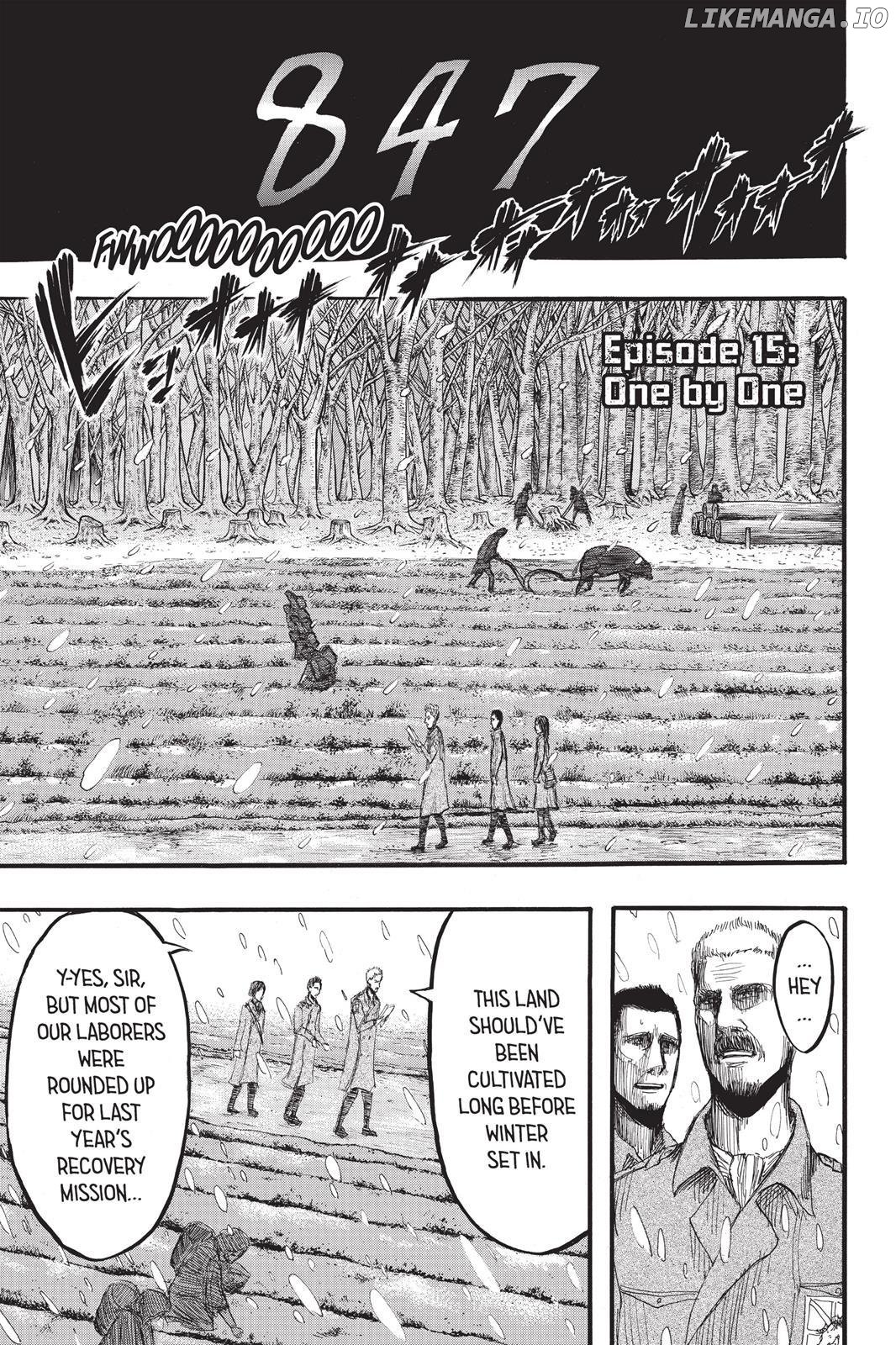 Attack on Titan Chapter 15 - page 1