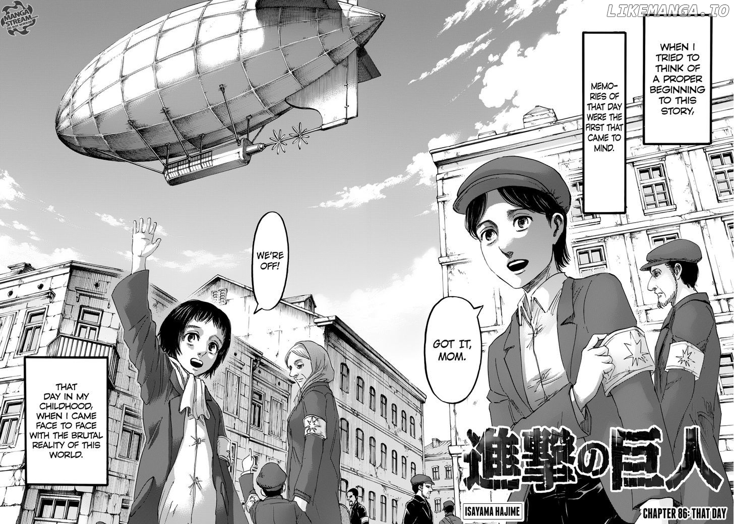 Attack on Titan Chapter 86 - page 3