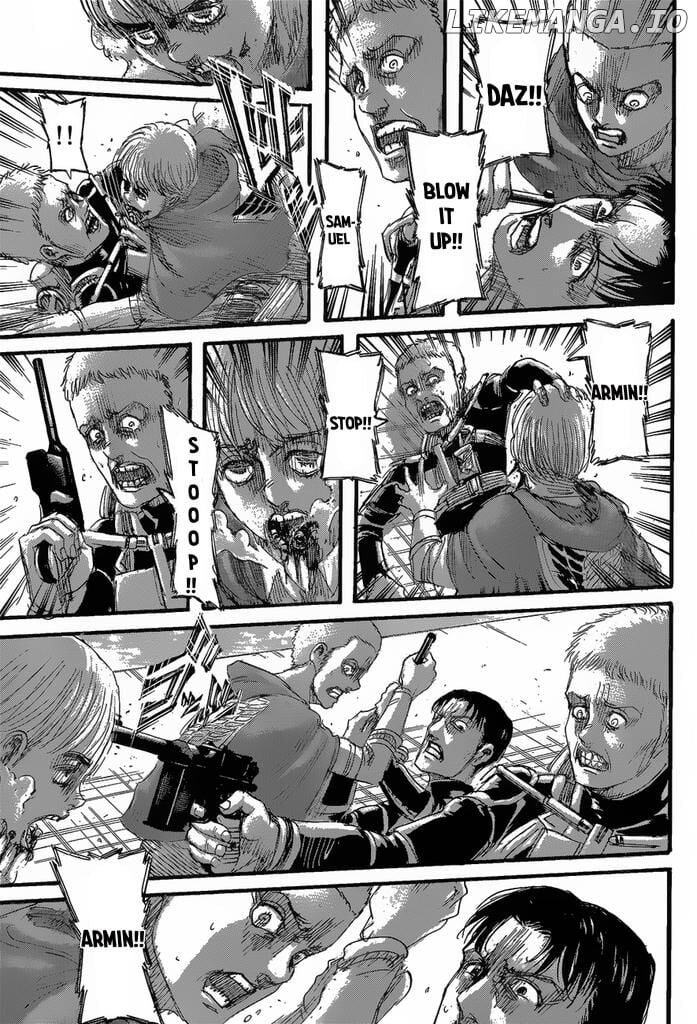 Attack on Titan Chapter 128 - page 41