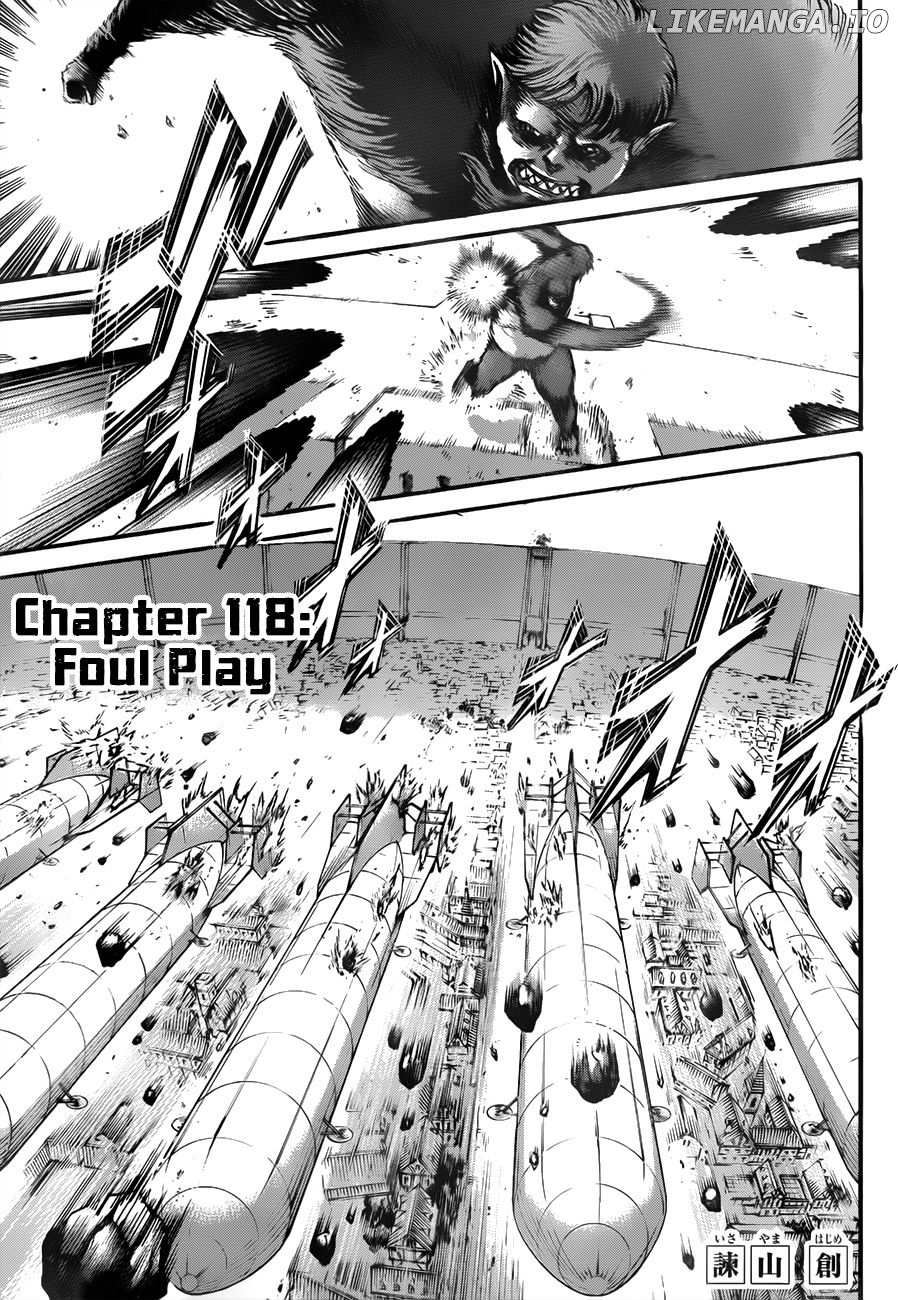 Attack on Titan Chapter 118 - page 1