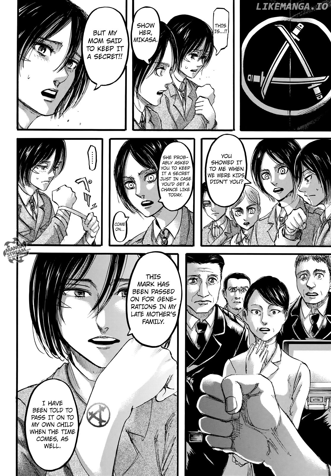 Attack on Titan Chapter 107 - page 9