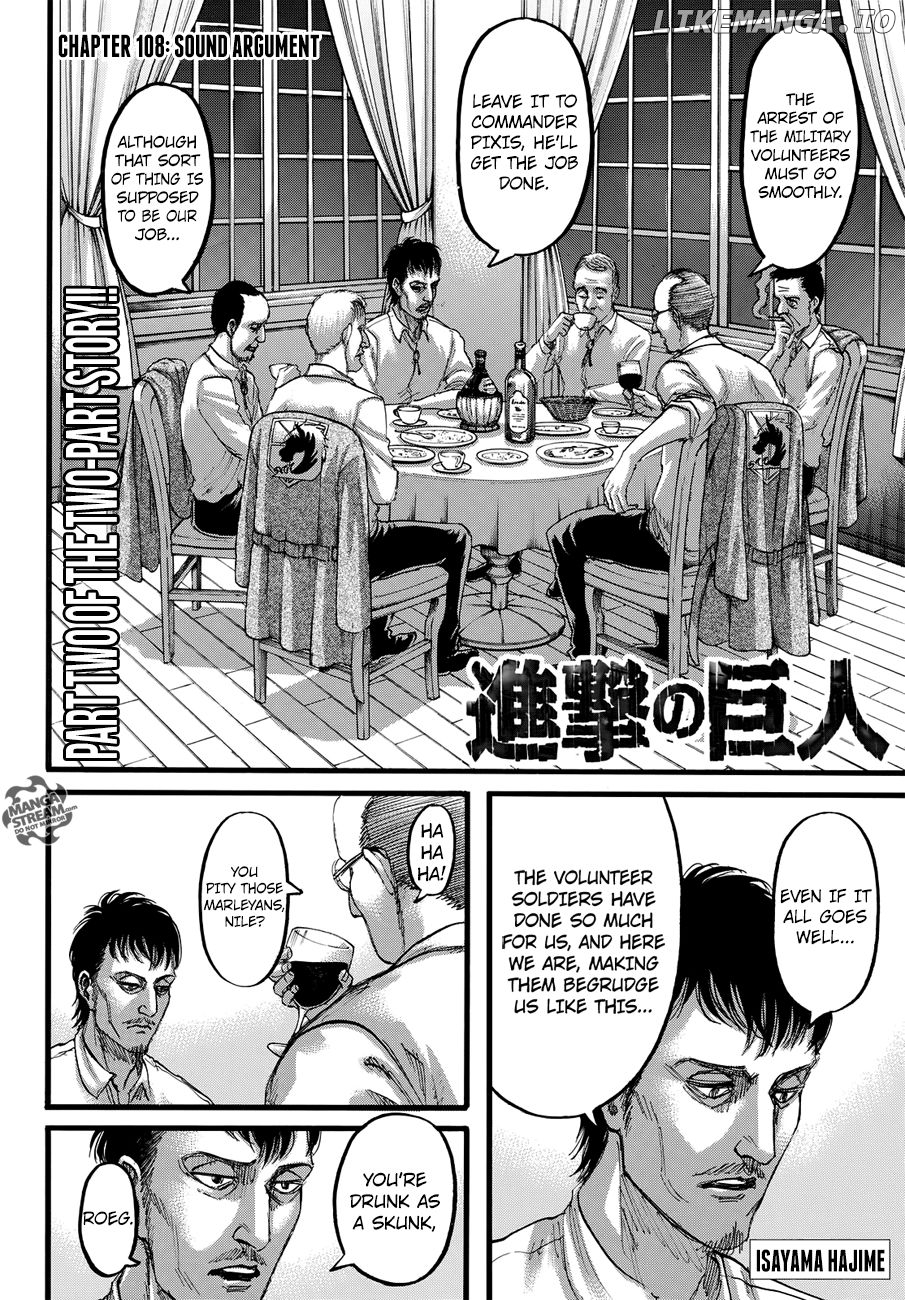 Attack on Titan Chapter 108 - page 3